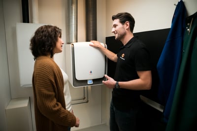 Waar moet ik opletten bij de plaatsing van een ventilatiewarmtepomp?